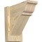 Ekena Millwork Traditional Traditional Rough Sawn Outlooker, Douglas Fir, 6"W x 12"D x 12"H OUT06X12X12TRA01RDF - alternate 1